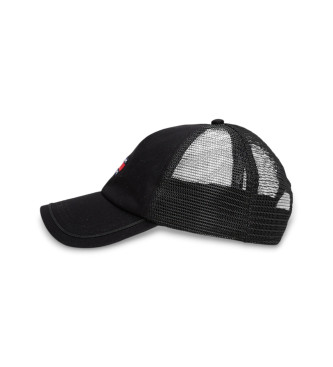 Tommy Jeans Cappellino da baseball Heritage Mesh nero