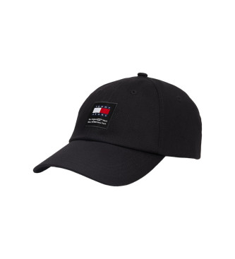 Tommy Jeans Gorra de bisbol Modern con seis paneles negro