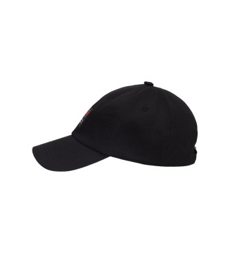 Tommy Jeans Gorra de bisbol Modern con seis paneles negro