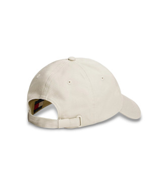 Tommy Jeans Cappellino Heritage con toppa in metallo beige