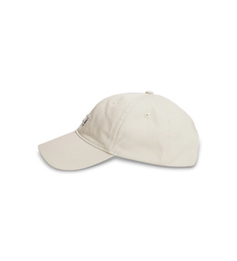 Tommy Jeans Cappellino Heritage con toppa in metallo beige