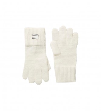 Tommy Jeans Gloves with white ribbed cuffs