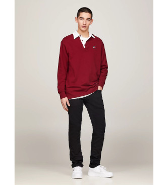 Tommy Jeans Scanton slim fit kavbojke črne barve