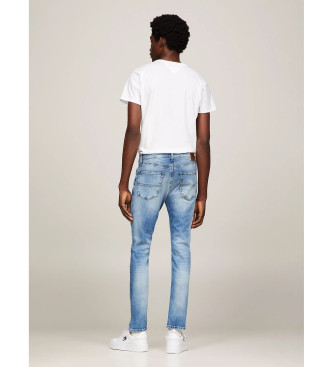 Tommy Jeans Ausgebleichte Scanton Jeans mit hellblauer Waschung