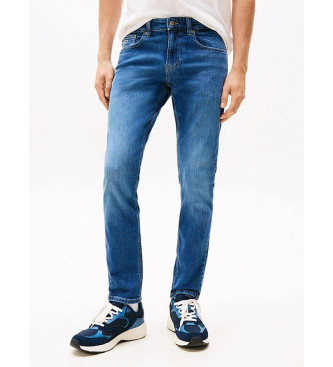 Tommy Jeans Niebieskie jeansy skinny Scanton
