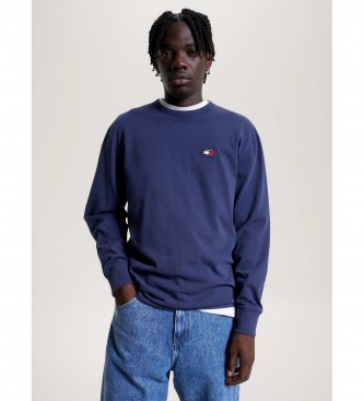 Tommy Jeans Essential knitted jumper with navy patch