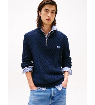 Tommy Jeans Gebreide marine trui