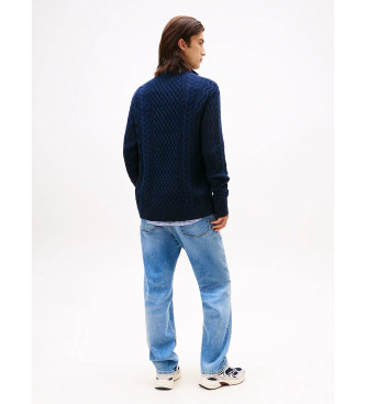 Tommy Jeans Gebreide marine trui