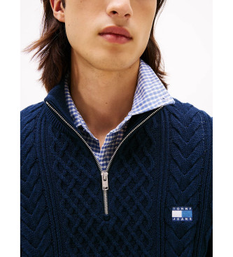 Tommy Jeans Gebreide marine trui