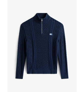 Tommy Jeans Gebreide marine trui