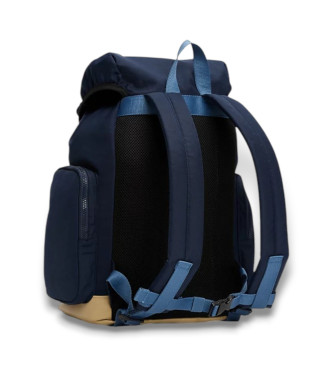 Tommy Jeans Mochila essencial com aba azul-marinho