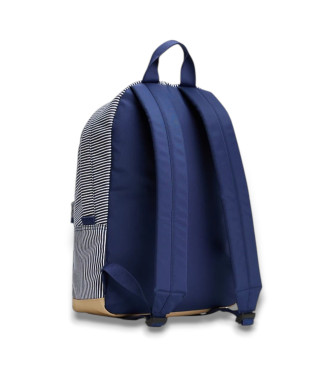 Tommy Jeans Mochila Essential de rayas  marino