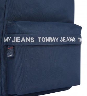 Tommy Jeans Essential Dome-ryggsck marinbl 