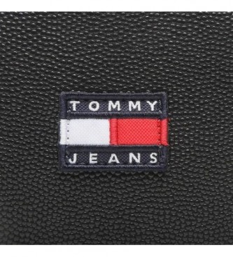 Tommy Jeans Porte-monnaie Heritage noir -13x1x13cm