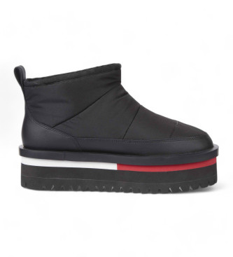 Tommy Jeans Nylonowe buty za kostkę czarne