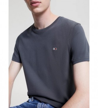 Tommy Jeans Confezione da 2 magliette Essential slim fit grigio, nero