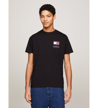 Tommy Jeans 2er-Pack Slim-T-Shirts mit Logo wei, schwarz