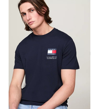 Tommy Jeans Pack de 2 camisetas Slim con Logo negro, marino