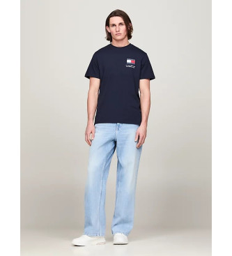 Tommy Jeans Pakke med 2 Slim Logo T-shirts sort, navy