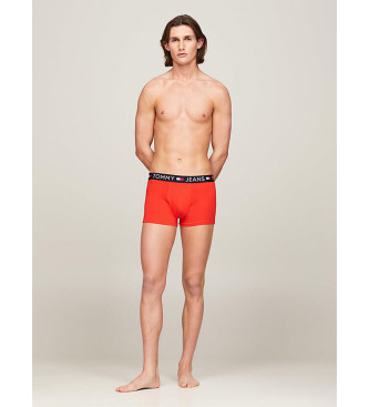 Tommy Jeans Pack de 5 boxers azul, rojo, marino