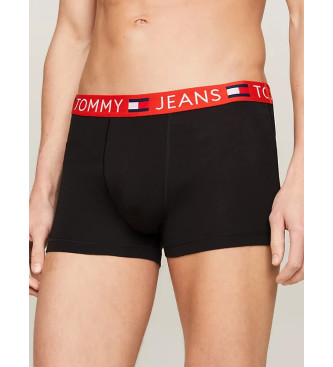 Tommy Jeans Pack of three black boxers