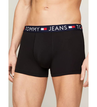 Tommy Jeans Pack of three black boxers