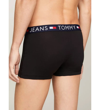 Tommy Jeans Paket treh črnih boksaric