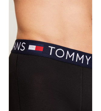 Tommy Jeans Paket treh črnih boksaric