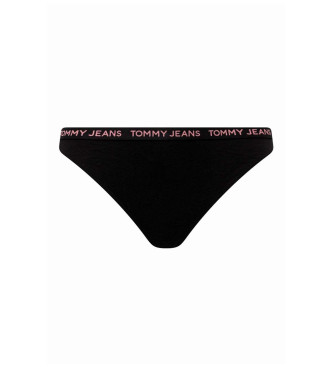 Tommy Jeans Pack of three multicoloured high-waisted thongs