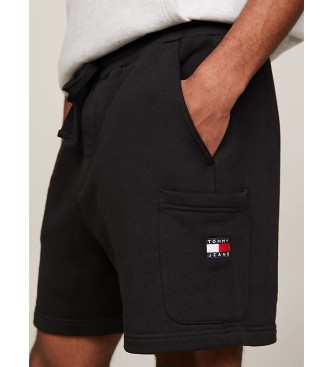 Tommy Jeans Cargo shorts met zwarte patch