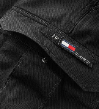 Tommy Jeans Cargo Trousers Ethan black