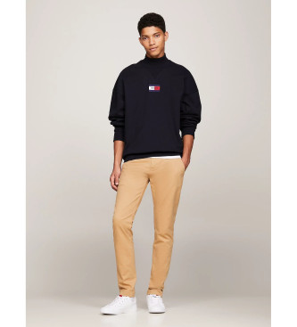 Tommy Jeans Spodnie chino Scanton beżowe