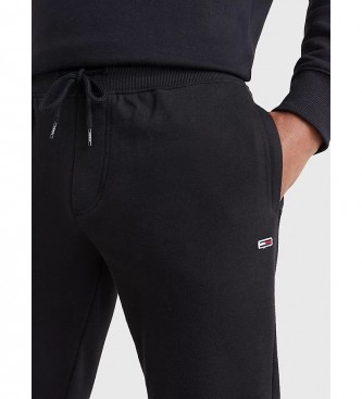 Tommy Jeans Hlače Jogger Fleece Jogger Black