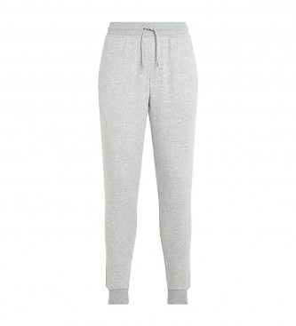 Tommy Jeans Pantalon de jogging en polaire gris