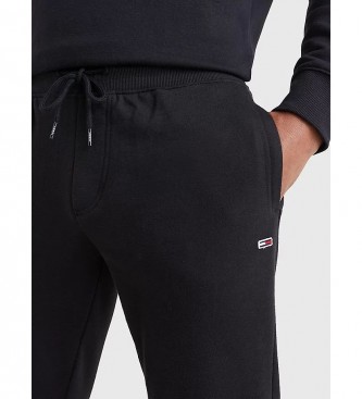 Tommy Jeans Pantalon de jogging Plush Noir