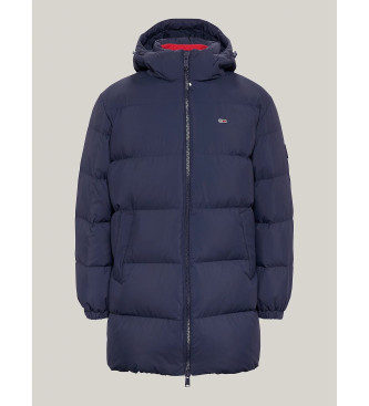 Tommy Jeans Parka informal de plumn con capucha marino