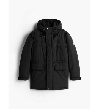 Tommy Jeans Parka Nylon svart