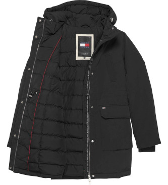 Tommy Jeans Parka tecnico nero