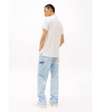 Tommy Jeans Slim fit polo shirt with white logo