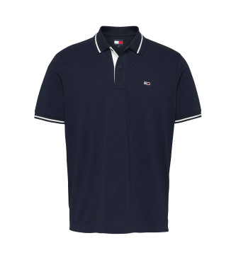 Tommy Jeans TJM marine polo met korte mouwen