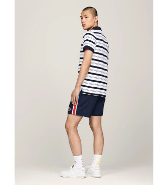 Tommy Jeans Polo a righe bianche