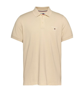 Tommy Jeans Polo Slim Corp bege