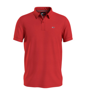 Tommy Jeans Polo Slim Logo rouge