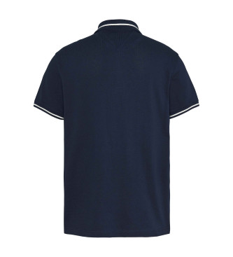 Tommy Jeans Polo Tipping bleu 