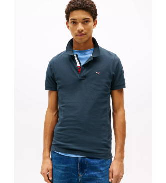 Tommy Jeans TJM Slim camisa plo da marinha