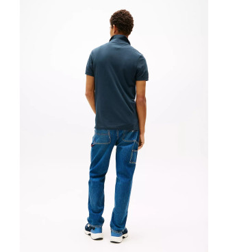 Tommy Jeans TJM Slim camisa plo da marinha