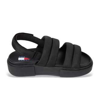 Tommy Jeans Sandales  plateforme noires