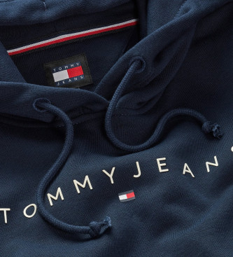 Tommy Jeans Osnovna majica mornarske barve