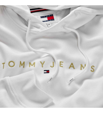 Tommy Jeans Casual Hoodie vit