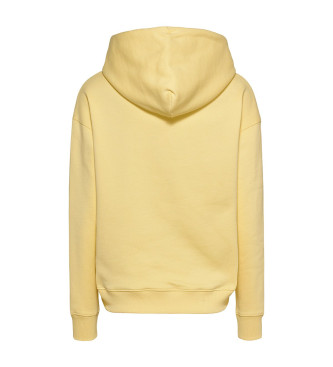 Tommy Jeans Pache Yellow Loose Fit Hooded Sweatshirt